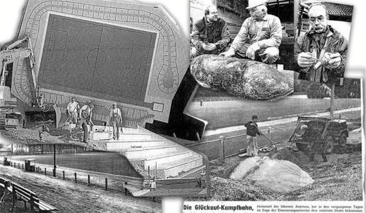 1967 wurde Ickerner Glueckauf-Kampfbahn renoviert 1967 wurde Ickerner Glueckauf-Kampfbahn renoviert