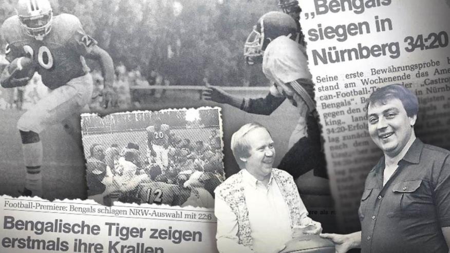 In den 1980er Jahren hatte Castrop-Rauxel ein Football-Verein