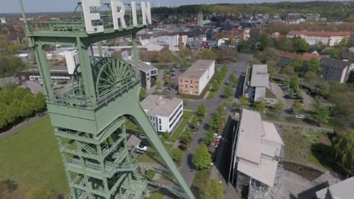 Luftbild Erin-Turm in Castrop