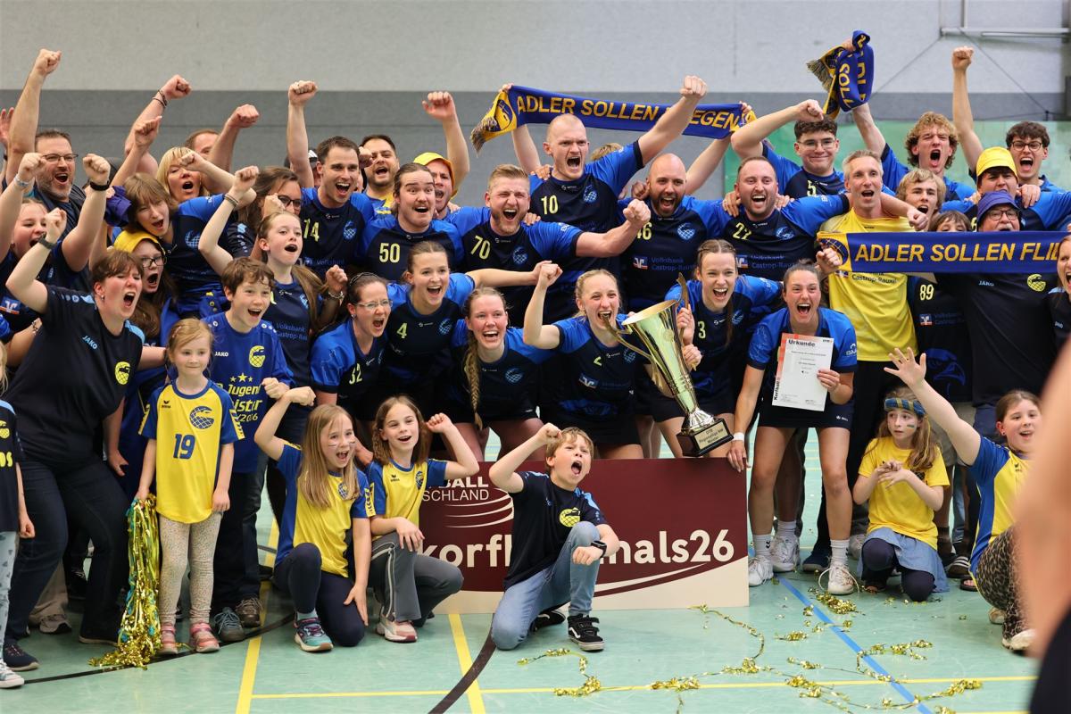 2026-05-10 Korfball Adler Rauxel Jubel DM 2026