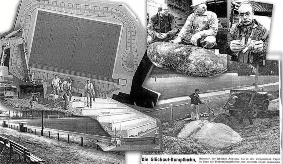 1967 wurde Ickerner Glueckauf-Kampfbahn renoviert