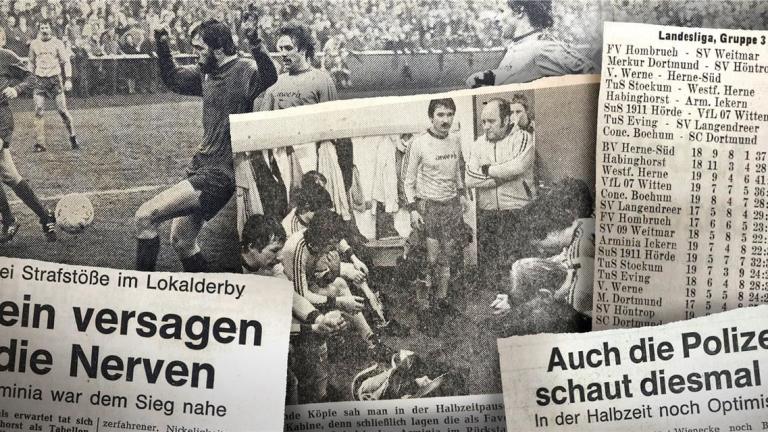 5. April 1979: Fast 2000 Fans schauten 1979 beim Derby zwischen VfB und Arminia zu