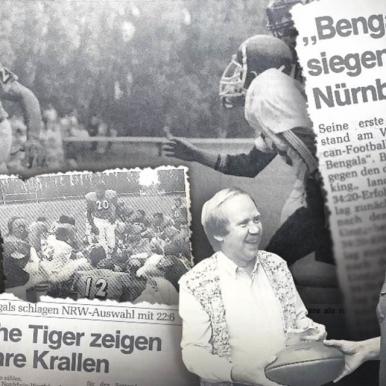 In den 1980er Jahren hatte Castrop-Rauxel ein Football-Verein