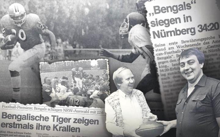 In den 1980er Jahren hatte Castrop-Rauxel ein Football-Verein