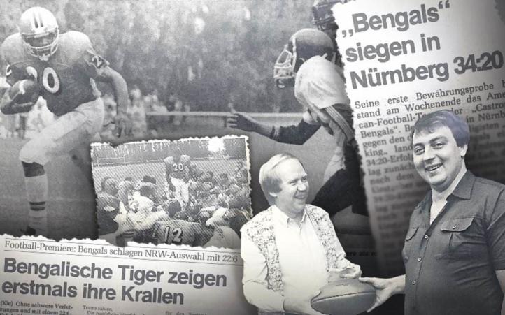 In den 1980er Jahren hatte Castrop-Rauxel ein Football-Verein