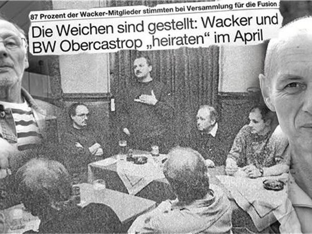 24. Februar 1997: BV Wacker Castrop und BW Obercastrop heiraten