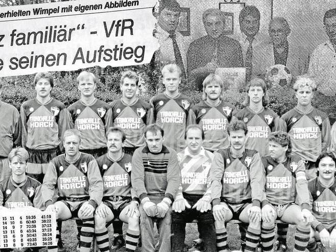  15. Juli 1991 Der VfR Rauxel feiert den Aufstieg in die Bezirksliga 