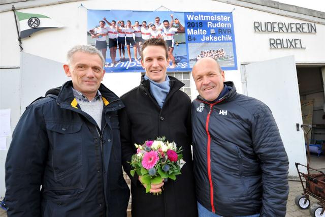 Ehrung für Malte Jakschik