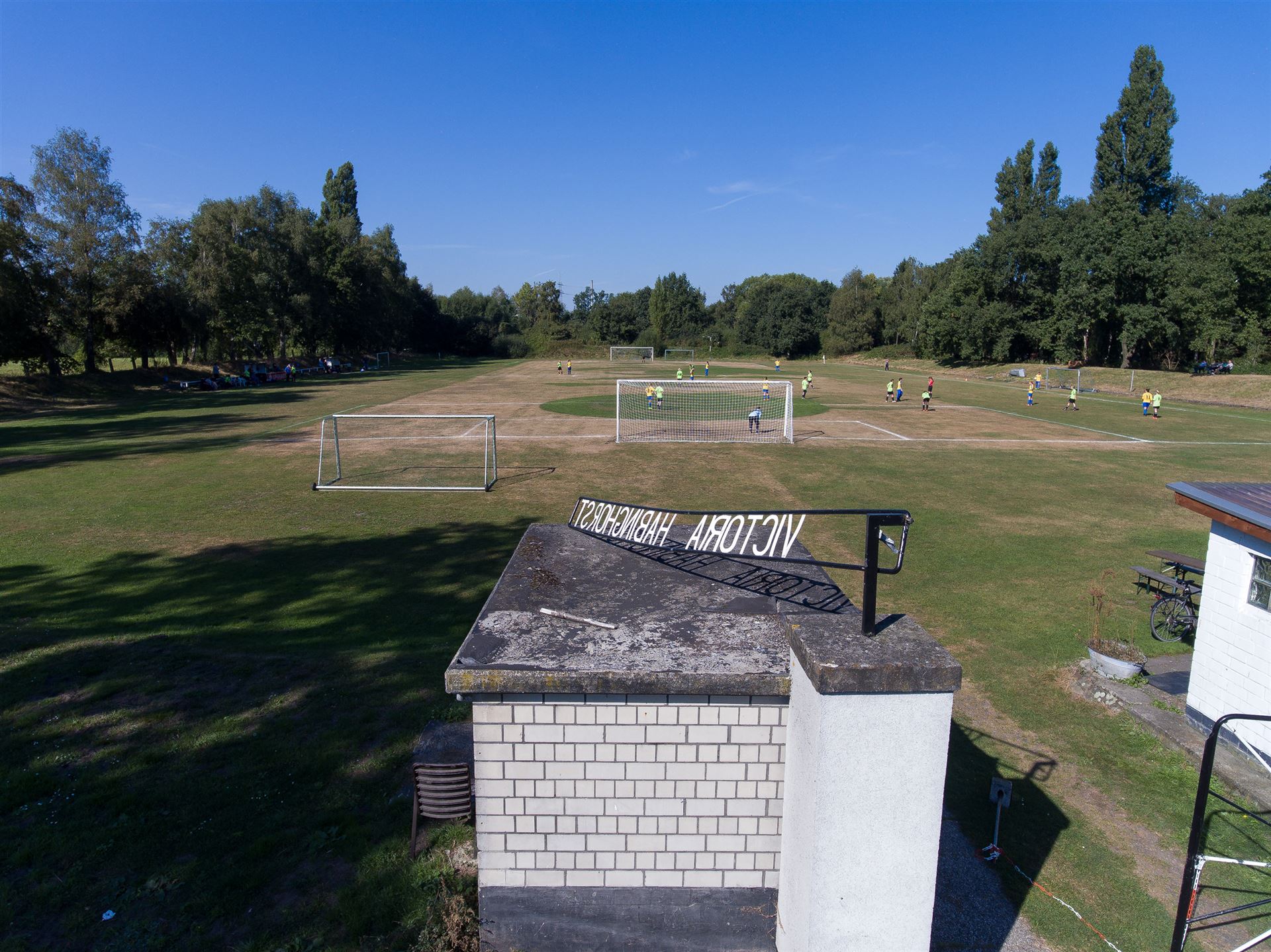 Luftbild Gänsebusch Victoria Habinghorst Sportplatz