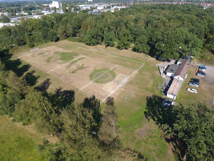 Luftbild Gänsebusch Victoria Habinghorst Sportplatz