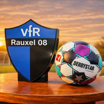 Wappen VfR Raxiel 3D KI generiert