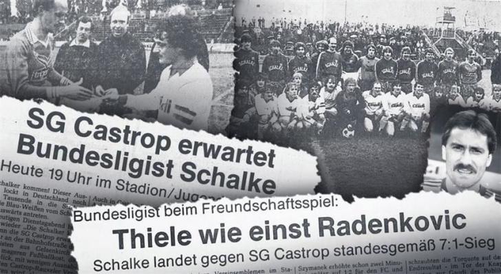 29. April 1981: Hauschild köpft das 1:0 gegen Schalke 04